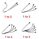 3M Car Interior Led Decorative Lamp EL Wiring Neon Strip For Auto DIY Flexible Ambient Light Party Atmosphere Diode