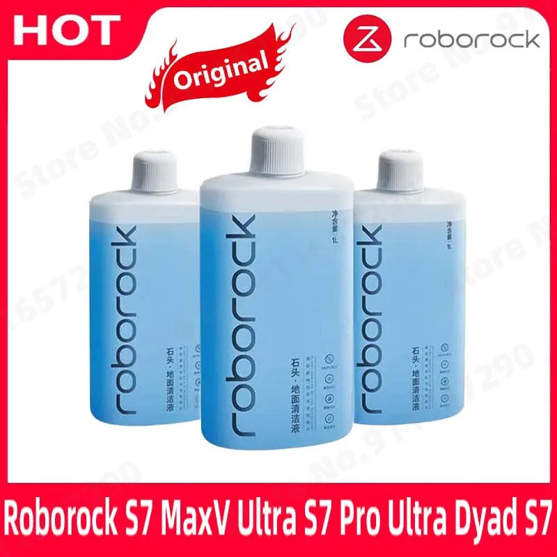 Original Roborock S7 MaxV Ultra S7 Pro Ultra Dyad S7 S8 S8 PLUS S8+ S8 Pro Ultra Parts Floor Cleaning Solution Vacuum Cleaner 1L