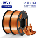 JAYO PETG/PLA/SILK/PLA Meta/PLA+/ABS 2Rolls 3D Printing Filament 1.75MM Children Creative Model Material For 3D Pen Filament