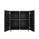 Home Office Printer Stand with Wheels Printer Tables Lateral Filing Cabinet with Open Storage Shelf for Letter/Legal/A4 Size Fil