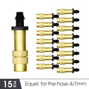 MUCIAKIE 5M-50M Automatic Garden Watering System Kits Self Garden Irrigation Watering Kits Micro Drip Mist Spray Cooling System