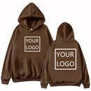 Hoodies Anime New Custom Hoodies Diy Logo Image Print Clothing Customized Sport Casual Sweatshirt Hoodie Pullover Size Xs-4Xl