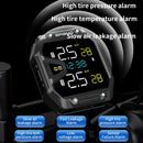 TPMS Motorcycle Tire Pressure Monitoring System With Exteral Sensors Smart Tyre Alarm Kit Universal Motorbike Accessories