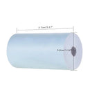 58mm Mini-Drucker Thermofotopapier Etikett Farbsticker selbstklebend für Fotodrucker 58mm weißes Thermopapier für Mini-Drucker