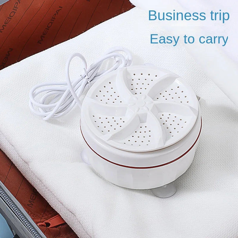 Hot sale Personal USB Ultrasonic Turbine Washer Portable Mini Washing Machine for Travel and Children's Laundry