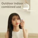 Portable Ceiling Fans 7200mAh Outdoor Camping Fan Tent Ventilator Cooler Rechargeable Electric Fan Remote Control LED Lighting