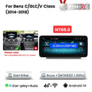 NaviFly Android 14 Auto Car GPS Navigation Stereo Radio For Mercedes-Benz C-Class W205 GLC X253 V-Class W446 Wireless CarPlay 4G
