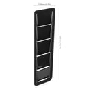 New 2Pcs Universal Hood Air Intake Panel Trim Bonnet Louver Cooling Vent Cover Car Exterior Decoration Air Intake Panel Cover
