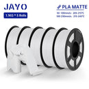 JAYO 3D Printer Filament PLA Series 1.75MM 5Rolls/10Rolls High Strength 100% No Bubble Neatly Wound for FDM DIY Gift Material