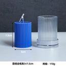 Long Pillar Wax Acrylic Candle Molds for DIY Handmade Scented Romantic Dinner Candle Injection Mould Home Decor Ornament