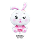 Cute Animal Easter Rabbit Mini Figurines Bunny Carrot Cake Decoration Chick Cupcake Toppers Easter Party Baking Supplies