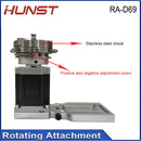 Hunst D69 CNC Router Laser Marking Machine Rotary Axis Chuck for Ring Bracelet  Jewelry Engraving Auto Lock Rotary Attachment