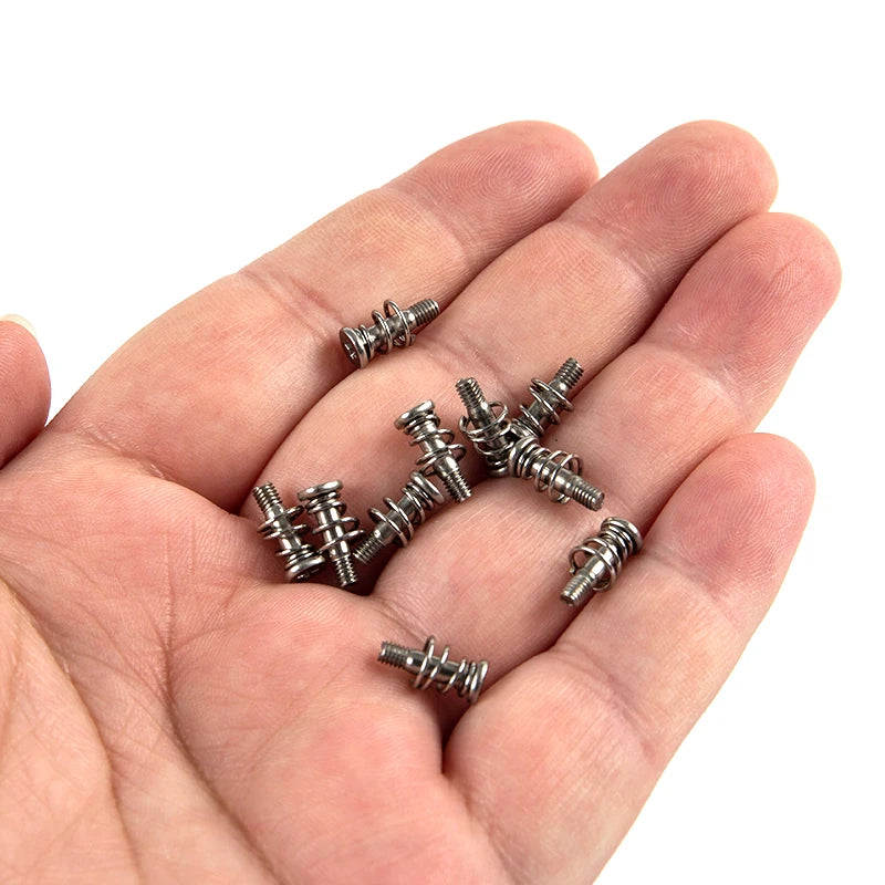 10pcs M2 M2.5 Nickel Plated Spring Screws GPU Graphics Board Heatsink Screws High Quality