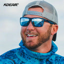2023 KDEAM Brand Scratch Resistance Sunglasses for Men Polarized  UV400 Protection Sun Glasses Integral Spring Hinges