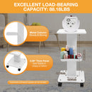 Hairdressing Trolley Cosmetic Trolley with Wheels Trolley Rolling Cart Trolley with Wheels Multifunctional Beauty Trolley