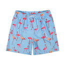 Herren Badehose Schnelltrocknende Badeshorts mit Netzfutter Animal-Print Bademode Strandmode Sommer