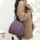2025 New Women's Nylon Backpack Lightweight Travel Bag Casual Fashionable Shoulder Bag Summer Outdoor Rucksack