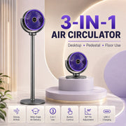 The Aether Current | 3-in-1 Modern Air Circulator Fan