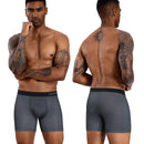 5pcs New Men Panties Polyester Boxers Underwear Man Pack Underpants Mens Brand Sexy Homme Boxer Shorts Male Ice Silk Trunks