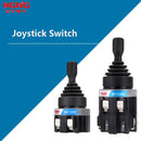 2 4 Way position Monolever switch joystick 30mm Toggle Joystick Rocker Cross Switches Reset Momentary Self Latching switch HNT