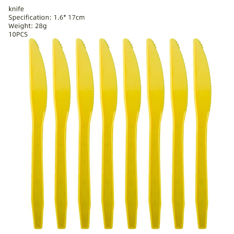 Cartoon Yellow Sponge-Bob Theme Party Supplies Disposable Tableware Plate Cup Tablecloths Balloons For Kids Birthday Baby Shower