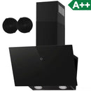 Dunstabzugshaube 60cm Umluft Touch-Display Glas A++ LEDs YYWH0460