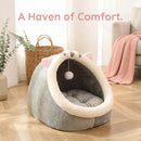 Cute And Soft Cat House Super Cat Bed Warm Deep Sleep Comfort  Cat Bed Pets Tent Cozy Cave Nest Small Dog Mat Bag