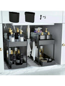 1/2PCS Under Sink Organizers And Storage, Large Capacity Heavy Load Pull-Out Under Sink Shelves With Sliding Drawer For Kitchen And Bathroom,Halloween Gifts