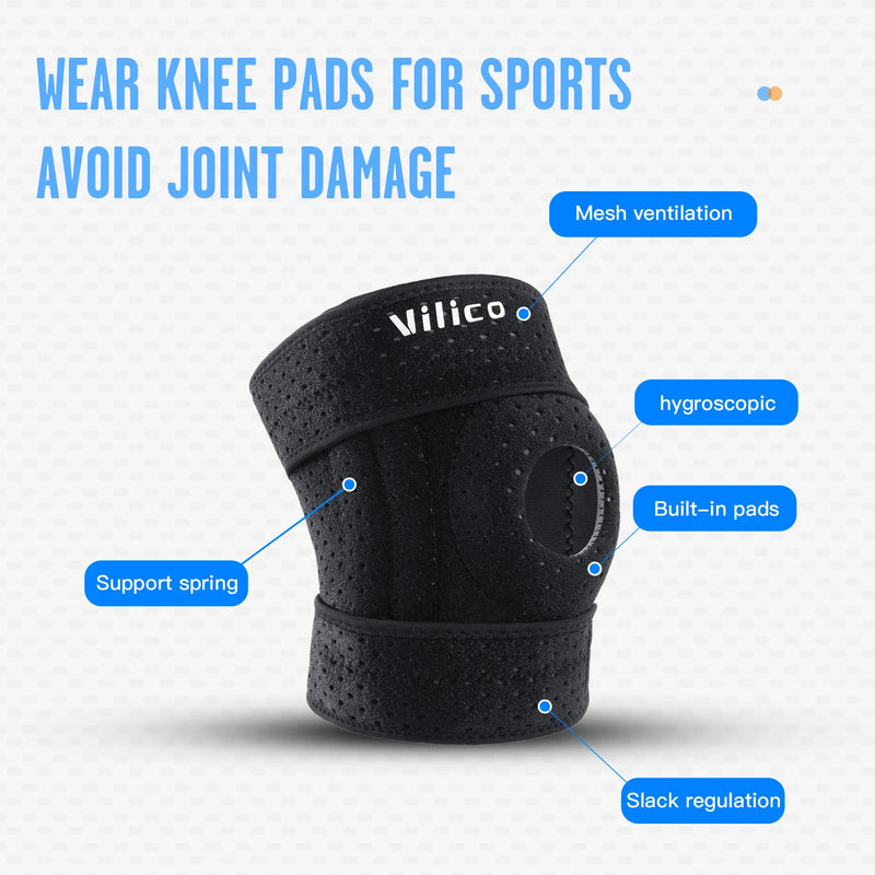 1PC Sports Kneepad Men Women Pressurized Elastic Knee Pads Arthritis Joints Protector Fitness Gear Volleyball Brace Protector