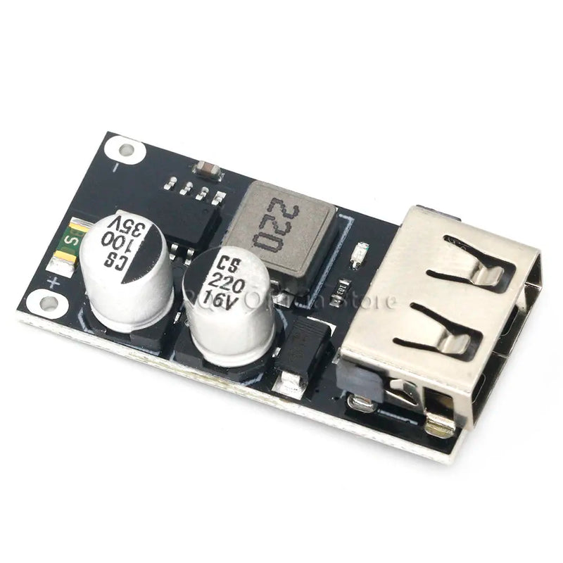 QC3.0 QC2.0 USB DC-DC Buck Converter Charging Step Down Module 6-32V 9V 12V 24V to Fast Quick Charger Circuit Board 3V 5V 12V