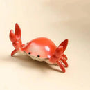 Crab Pen Holder for Desk Weightlifting Crab Desk Phone Stand Decorative Table Decor Crabs Pen Storage Rack for Bedroom Living