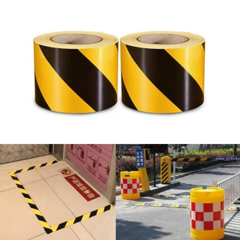 Reflective Adhesive Safety Traction Tape PVC Warning Tape Stairs Floor Anti-slip Indoor