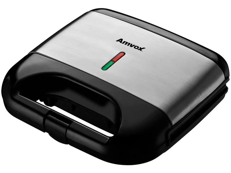Sandwiches Amvox AMS 500 Black 750W - 220V