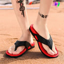 Massage Flip Flops for Men Summer Breathable Beach Shoes Sandals Men Luxury Flip Flops Breathable Men's Slippers