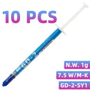 GD-2 Thermal Paste Processor Grease Compound Silicone 1/3/7/15/30 g 7.5 W/M-K For CPU GPU Printer Heat Sink Cooling Cooler SY30