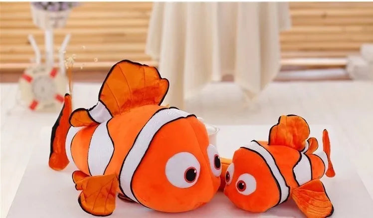 Disney Caroon Movie Finding Nemo Plush Toys Kawaii Marlin Nemo Plush Doll Soft Stuffed Dory Fish Doll Pillow Xmas Gift For Boys