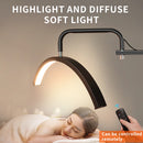 Floor lamp with mobile phone holder, Half moon beauty lamp, nail lamp, tattoo lamp, eyelash extension lamp, LDE fill light, adju