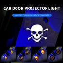 2Pcs Car Door Badge Welcome Light HD Wireless Projector Lamps Accessories For Tesla BMW Toyota Mercedes Volkswagen Audi Honda