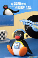 MarTUBE Pingu Bluetooth Speaker Cute Shaking Head Cartoon Penguin Music Radio Wireless Audio Player Birthday Gift For Pingu Fans