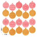 Mehrere Sets DIY Tortendekorationswerkzeuge Weihnachtsplätzchenausstecher Cartoon-Keksausstecher DIY Fondantform Backwerkzeuge für die Küche