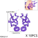 10PCS Special Effects Pieces Arm Fist Wind Lightning Leg Flames Assemble Scene Bricks Weapons Accessories Kids Toys