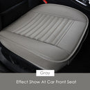 Car Front Seat Cover PU Non-slip Car Seat Cushion Cover for Four Seasons