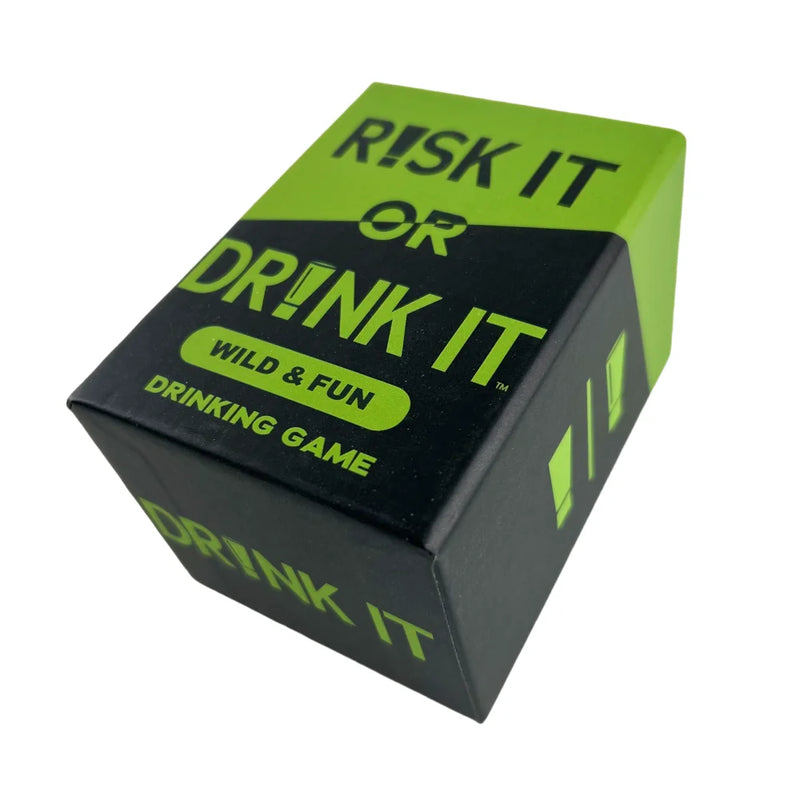 Risk It Or Drink It Card Game Drinking Game Pregame Dares