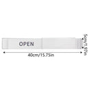 The Threshold | Aluminum-Alloy Open Closed Storefront Sign with Slider