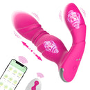 Sexy Wearable Wireless Vibrator with Remote Control and App Panty Thrust Stimulator Sex Toy for Women Vibrating Adult 18+