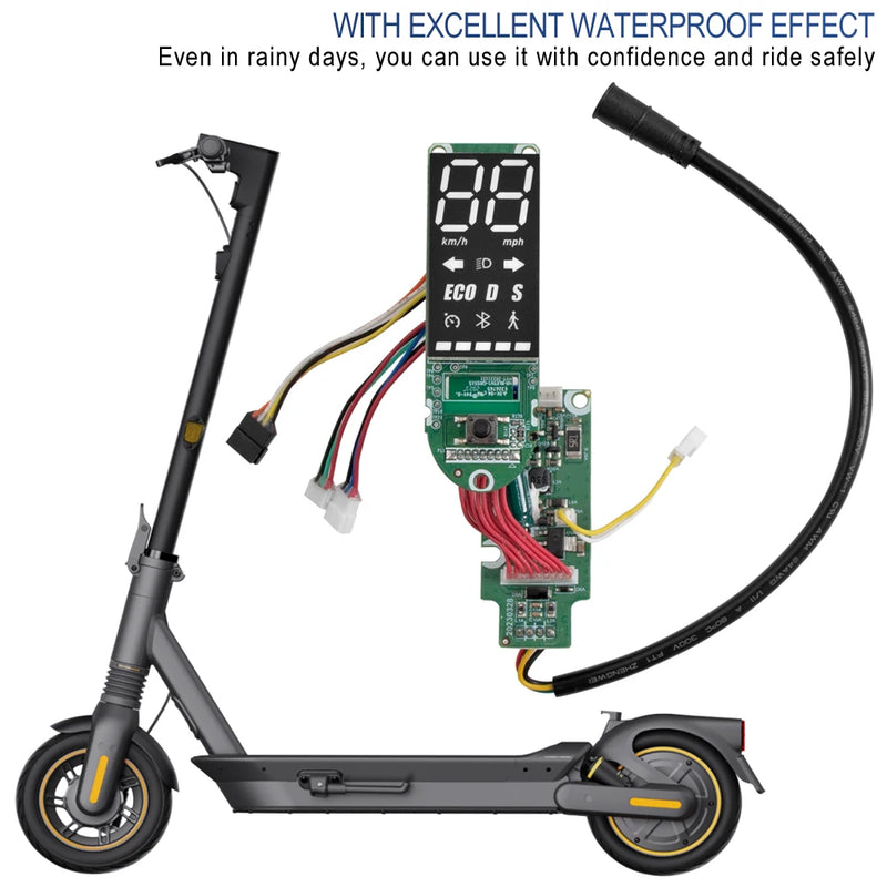 Original New Dashboard For Ninebot Max G2 Electric Scooter KickScooter LED Display Bluetooth Board Motherboard Parts