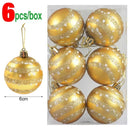 The Solstice Set | Hand-Painted 6cm Christmas Baubles