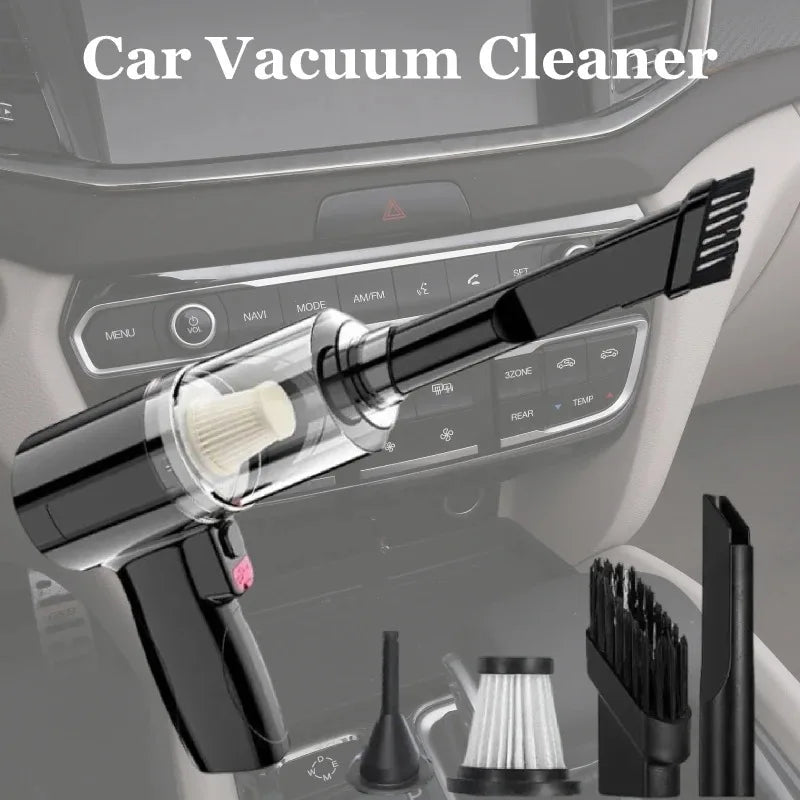 Wireless Vacuum Cleaner Portable 9000Pa Strong Suction Dust Catcher Cordless Handheld Wet Dry Vacuum Cleaner Air Duster for Car