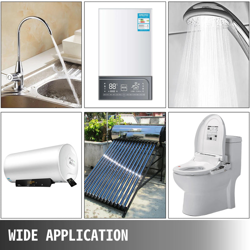 SucceBuy Hot Water Circulation Pump 0.6-Inch 220V 5.3 GPM 90W Water Pump 0.8A for Automatic Shower Washing Machine for Home Use