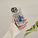 Paris Tower New York London City Landmark Case For iPhone 15 14 13 12 11 Pro X XS XR Max 7 8 Plus SE 2020 2022 Clear Back Cover
